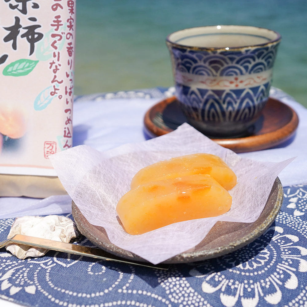 万汐農園 ようかん 3種セット八朔・唐柿・薔薇 送料無料 お取り寄せ はっさく いちじく バラ 尾道 向島