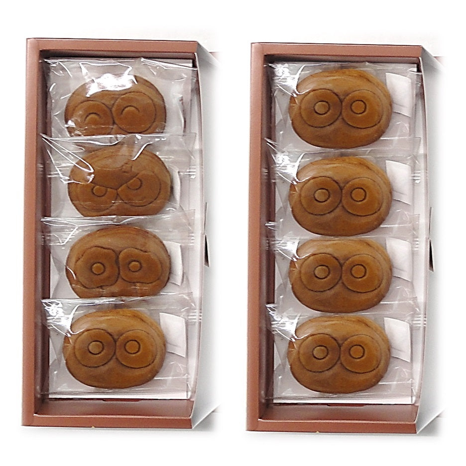 ぷよぷよまんじゅう 4種 4箱セット 送料込み こしあん・クリーム・抹茶・チョコ ご当地 お土産 ギフト 手提げ袋付き