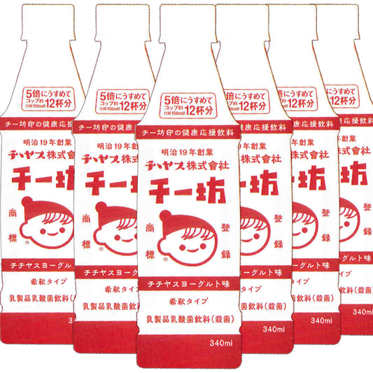 チー坊 乳酸菌飲料 340ml 6本セット 希釈タイプ