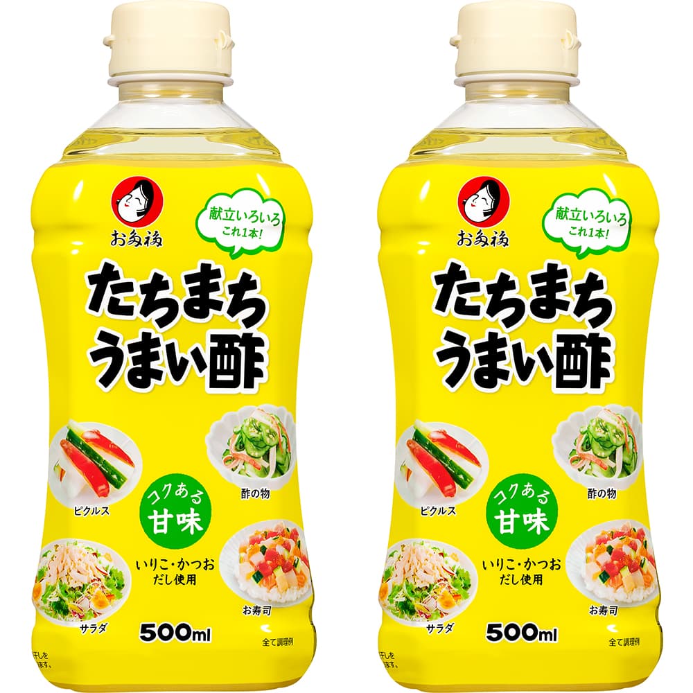 オタフク たちまちうまい酢 500ml