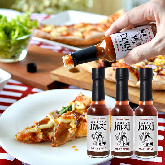 バルスコ ６５ｇ ３本セット ヤマトフーズ 送料無料 バルサミコ酢のコクうま＆ピリ辛 ＢＢＱ TAU