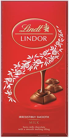 リンツ リンドール ミルクシングルズ チョコレート 100g 2点セット 送料無料 チョコ
