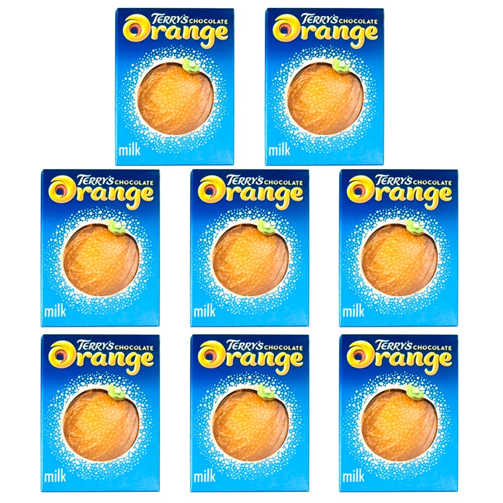 送料無料 TERRY'Sテリーズ オレンジ チョコレート ミルク 157g×8個セット クール便の商品画像