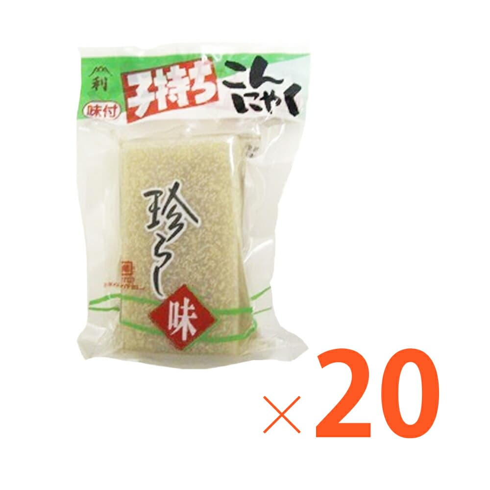 藤利食品 広島県産 子持ちこんにゃく 190g tau 広島 お土産