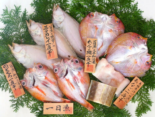 島根産 夜干 弁天 のどぐろ、エテかれい、れんこ鯛、穴子 (冷凍)の商品画像