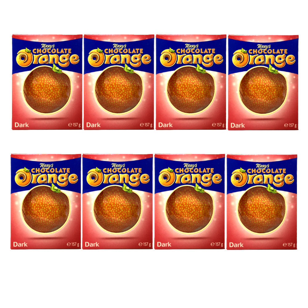 送料無料 テリーズ オレンジ チョコレート ダーク １５７ｇ (８個セット)の商品画像