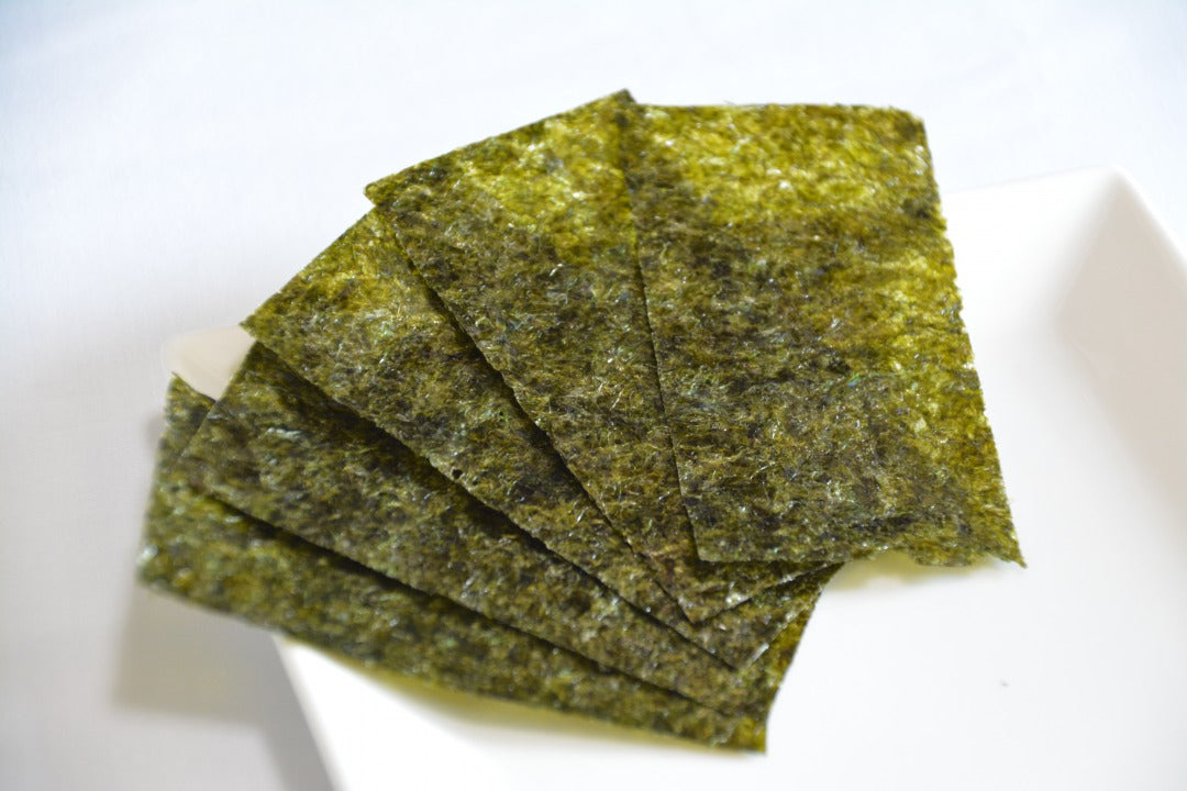 味付のり詰合せセット 6本入り かき風味 味付のり×2、本わさび葉付のり、かつお節付のり、姫ひじきの塩付のり、あまだれのり 和-6A
