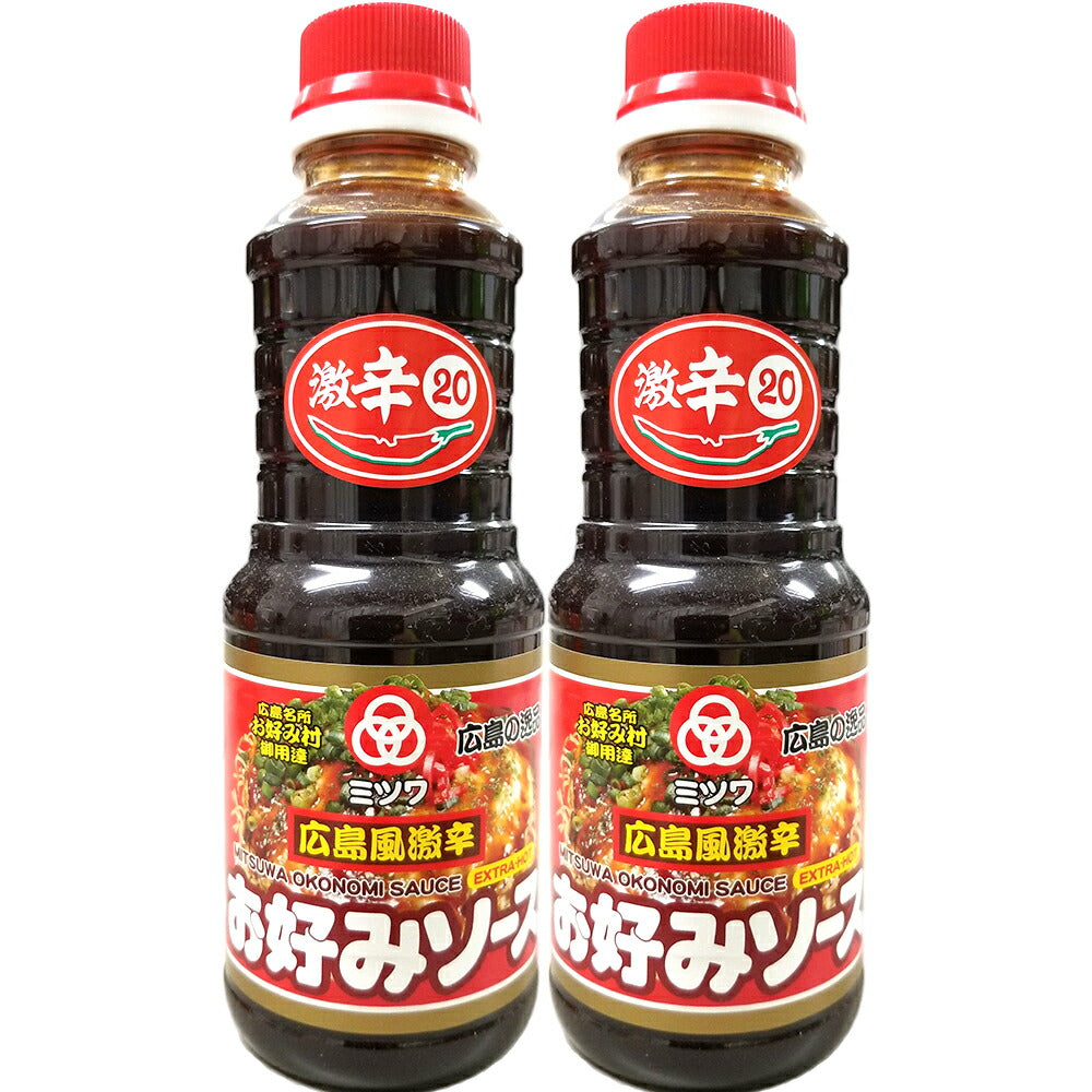 ミツワ 広島風お好みソース 激辛420gの商品画像