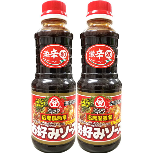 ミツワ 広島風お好みソース 激辛420gの商品画像