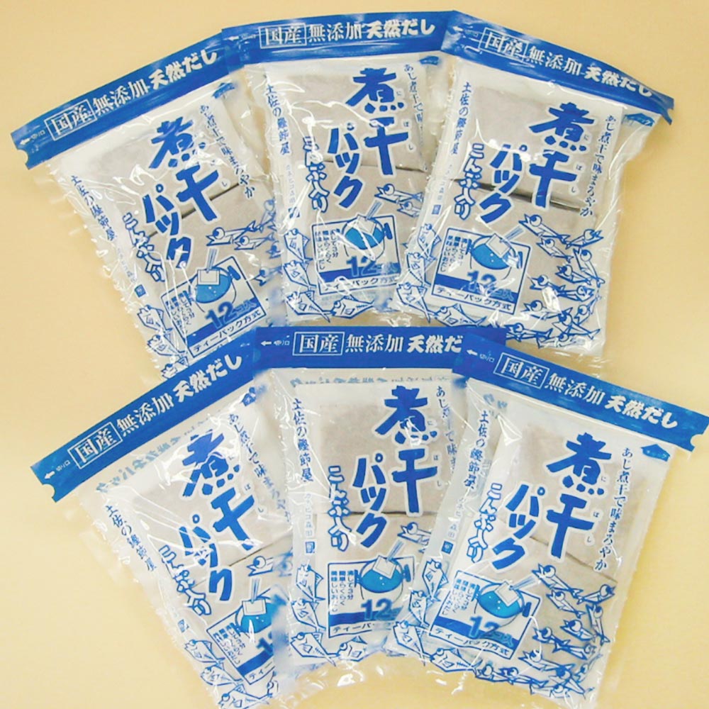 森田鰹節 煮干パック6Pセットの商品画像