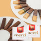 送料無料 ストーク メルシー アソート２５０ｇ２０本入り ２箱セット ７種類の味 ドイツ チョコの商品画像