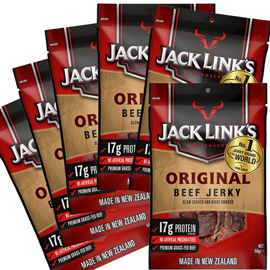 ジャックリンクス ビーフジャーキー オリジナル 6袋セット(50g×6) 送料無料 おつまみ USAジャーキーの商品画像