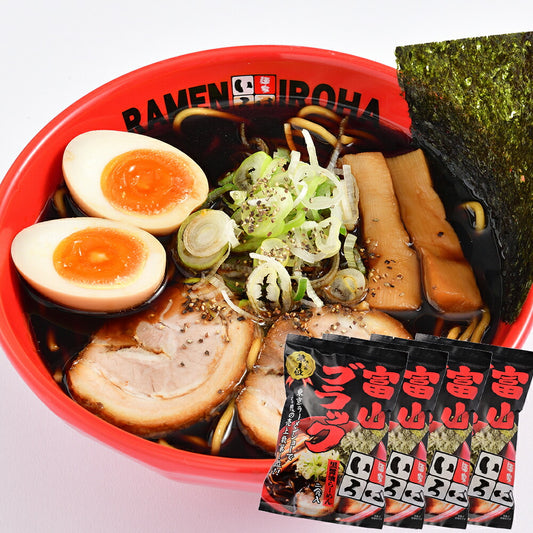 富山ブラック 黒醤油らーめん　2食入りの商品画像