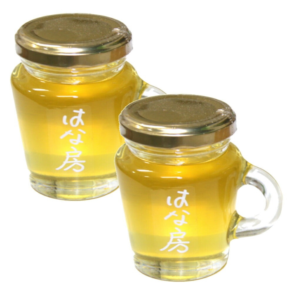 広島県産 蜂蜜 高原花房(柄付き瓶入り) 2本セット 120g×2国産 神石高原産蜂蜜100%